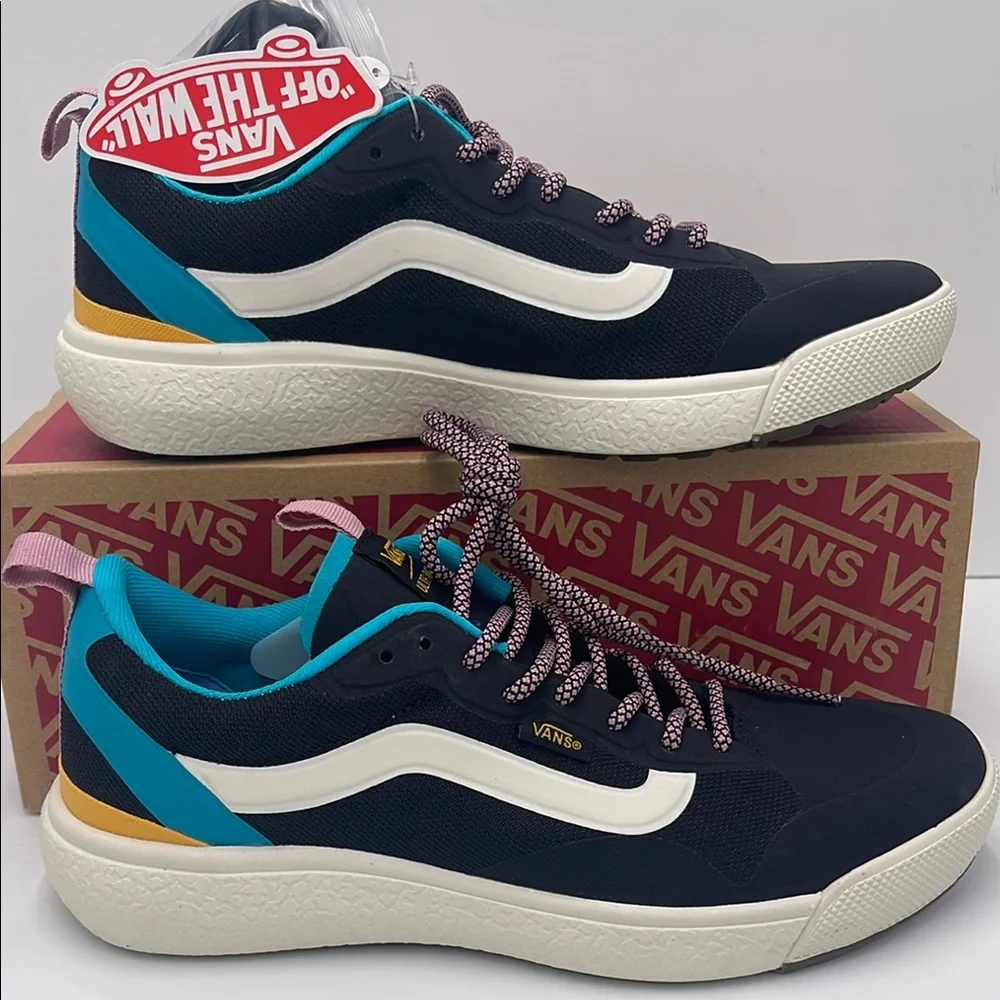 Vans WMNS Black and Blue Shoes Ultrarange Exo
Pop Color Black/Multi
VN0A4U1KB - Picture 3 of 16